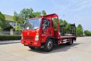 這款國(guó)六挖機(jī)平板運(yùn)輸車(chē)很火，關(guān)注沒(méi)？